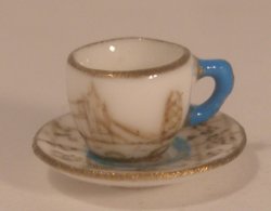 Olympic Commemorative Cup & Saucer #5 by Christopher Whitford