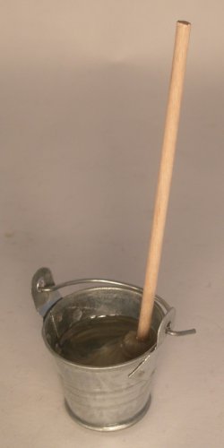 Mop in Bucket of Water by Shepherds