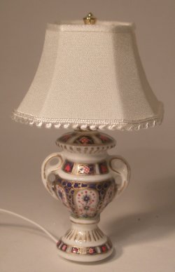 Royal Crown Derby Table Lamp by Christopher Whitford