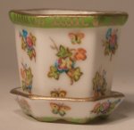 Herend Queen Victoria Flower Pot Med by Christopher Whitford