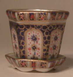 Royal Crown Derby Flower Pot Small by Christopher Whitford