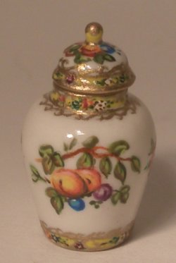 Spanish Fruit Temple Jar by Christopher Whitford