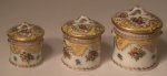 Edwardian Flower Canister Set by Christopher Whitford