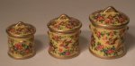 Chintz Bird Canister Set by Christopher Whitford