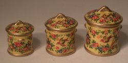 Chintz Bird Canister Set by Christopher Whitford