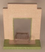 Art Deco Fireplace Green by Andrew Pearce