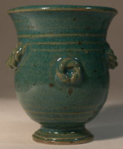 Pottery #46 Green by Elisabeth Causeret
