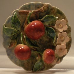 Fruit Plate Apple by Dominique Levy