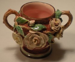 Rose Vase Reuge by Dominique Levy