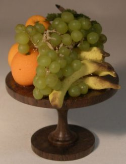 Fruit on Pedistal Stand #7 by Richard Johnson