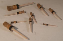 #61 Set of 9 Brushes by St.Leger