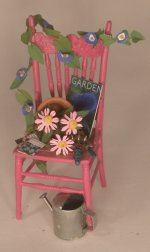 Garden Chair #4 by Judy Travis