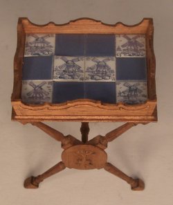 Serving Tray Table #3 by Tiny Ceramics