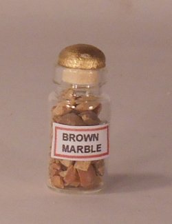 Brown Marble Jar by Artistic