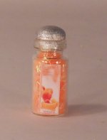 Bath Salts in Glass Jar Orange by Artistic