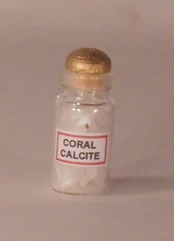 Coral Calcite Jar by Artistic