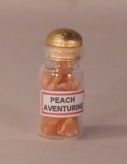 Peach Aventurine Jar by Artistic
