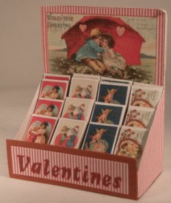 Valentine's Card Display by Lorraine Scuderi