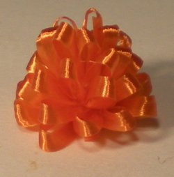 Large Bow Orange by Victor Franco