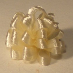 Large Bow Cream by Victor Franco