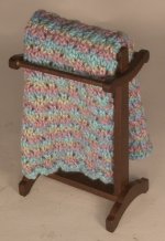 Afghan on Stand #1 by A Touch of the Past