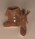 Suede Fringe Boots