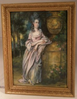 Lady with Garden Urn by Christopher Whitford