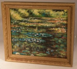 Monet's Waterlillies #2 by Christopher Whitford