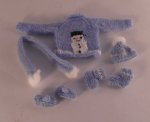Snowman Sweater Set by Grandma's of Norway