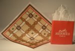 Designer Silk Scarf & Bag Hermes #4 by Mzia