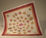 Designer Silk Scarf Hermes Leaf by Mzia