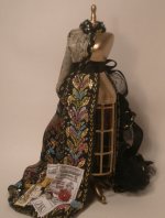 Women's Black Lace Tailor Set of 3 by Bette Chudy