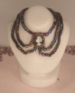 Necklace on Bust #211 by Loretta Kasza