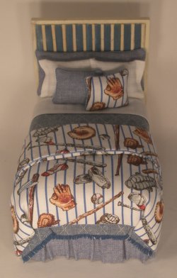 Lets Play Ball Bed by Lorraine Scuderi
