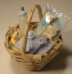 Baby Gift Basket Blue by Lola