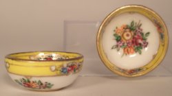 Edwardian Flower Serving Bowl by Christopher Whitford