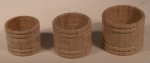 Wood set of 3 Containers by St.Leger