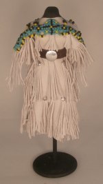 Suede Beaded Princess Dress #2