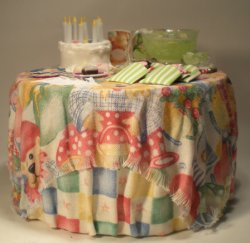Birthday Table by Lorraine Scuderi