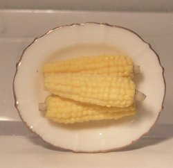 Corn on Plate by Lola