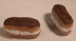 Chocolate Eclairs Set of 2