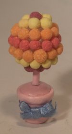 Mixed Fruit Truffle Topiary by Linda Cummings