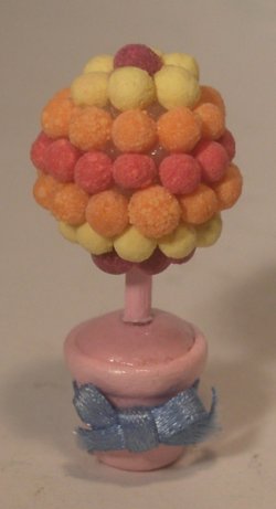 Mixed Fruit Truffle Topiary by Linda Cummings