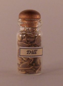Dill in Glass Bottle by Artistic