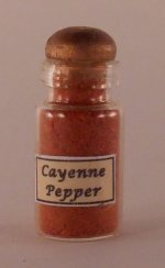Cayenne Pepper in Glass Jar by Artistic