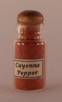 Cayenne Pepper in Glass Jar by Artistic
