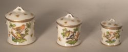 Rothchild Bird Canister Set by Christopher Whitford