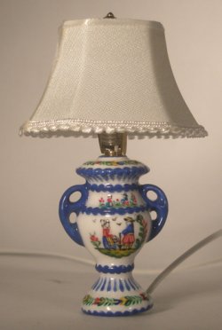 Quimper Table Lamp by Christopher Whitford