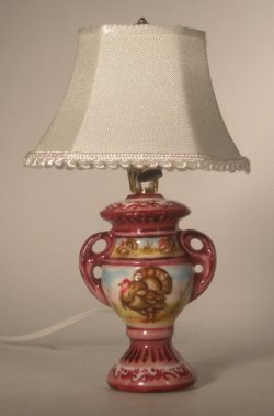 Turkey Table Lamp by Christopher Whitford