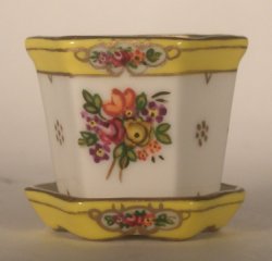 Edwardian Flower Flower Pot Large by Christopher Whitford
